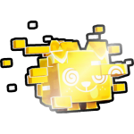 Shiny Golden Glitched Dog