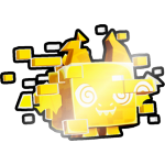 Shiny Golden Glitched Dragon