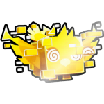 Shiny Golden Glitched Phoenix