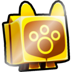 Shiny Golden Guard Raccoon