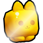 Shiny Golden Gummy Fox