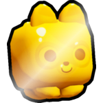 Shiny Golden Gummy Raccoon