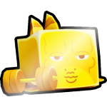 Shiny Golden Gym Shark