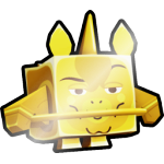 Shiny Golden Gym Unicorn