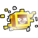 Shiny Golden Hacked Computer