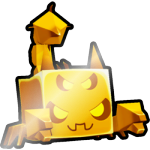 Shiny Golden Hell Scorpion