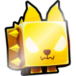 Shiny Golden Hellhound