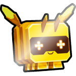 Shiny Golden Hi-Tech Bee