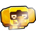 Shiny Golden Hi-Tech Elephant