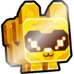 Shiny Golden Hi-Tech Tiger
