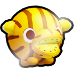 Shiny Golden Hippomelon Ball