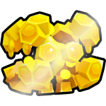 Shiny Golden Honey Golem