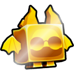 Shiny Golden Hooded Dragon
