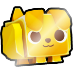 Shiny Golden Hot Dog