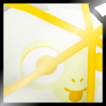 Shiny Golden Huge Atomic Monkey Ball