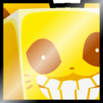 Shiny Golden Huge Bloo Cat