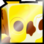 Shiny Golden Huge Blurred Owl