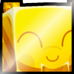 Shiny Golden Huge Candycane