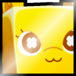 Shiny Golden Huge Clover Fairy