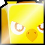 Shiny Golden Huge Clover Griffin