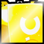 Shiny Golden Huge Comet Cyclops