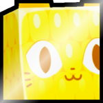 Shiny Golden Huge Corn Cat