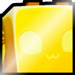 Shiny Golden Huge Corrupt Butterfly