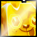 Shiny Golden Huge Crystal Dog