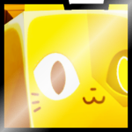 Shiny Golden Huge Cyborg Cat