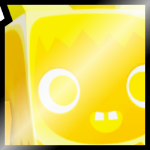 Shiny Golden Huge Easter Yeti