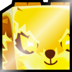 Shiny Golden Huge Electric Werewolf