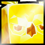 Shiny Golden Huge Emerald Owl