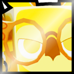 Shiny Golden Huge Empyrean Owl