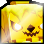 Shiny Golden Huge Evil Snowman