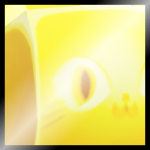 Shiny Golden Huge Fireball Cat