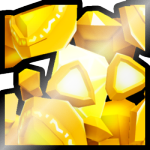 Shiny Golden Huge Fragmented Golem