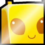 Shiny Golden Huge Gleebo The Alien