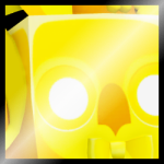 Shiny Golden Huge Holiday Owl