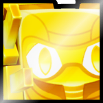 Shiny Golden Huge Inferno Stealth Cat