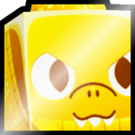 Shiny Golden Huge Jolly Dino