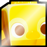Shiny Golden Huge Jolly Penguin
