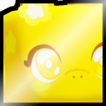 Shiny Golden Huge Kawaii Dragon