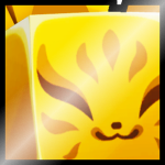Shiny Golden Huge Kitsune Fox