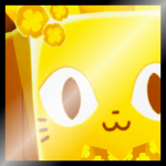 Shiny Golden Huge Leprechaun Cat