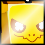 Shiny Golden Huge Lucki Agony
