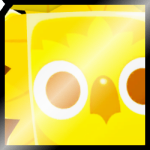 Shiny Golden Huge Maple Owl