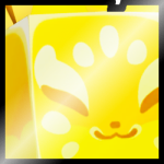 Shiny Golden Huge Marshmallow Kitsune