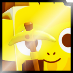 Shiny Golden Huge Mining Monkey