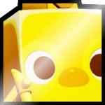 Shiny Golden Huge Mining Penguin