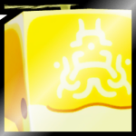 Shiny Golden Huge Mystical Whale
